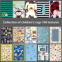 Miscellaneous Collection of children 39 s rugs 2 