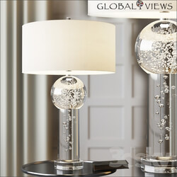 Global Views Clear Bubble Lamp 