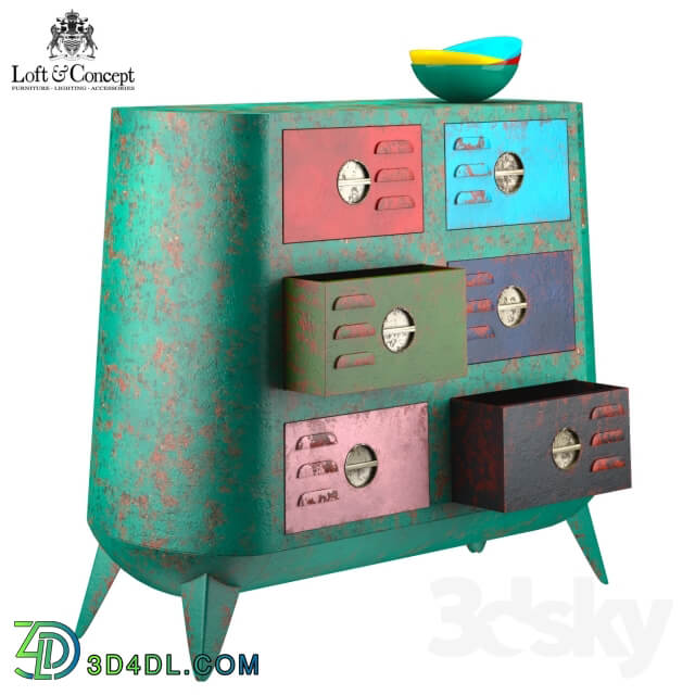 Sideboard Chest of drawer RETRO FUTURISMO CHEST VI