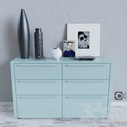 Sideboard Chest of drawer Chest with decor 