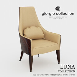Chair Giorgio collectio collection Luna 