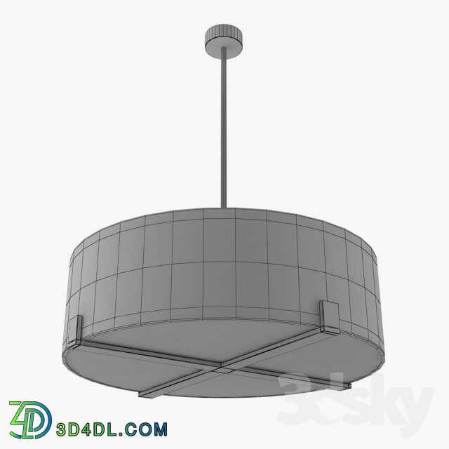 Porta Romana Cross braced ceiling light