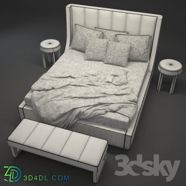 Bed Longhi Kubrick Bed