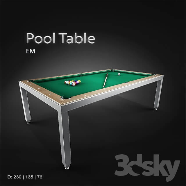 EM Pool Table
