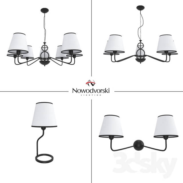 Nowodvorski Cecile Pendant light 3D Models