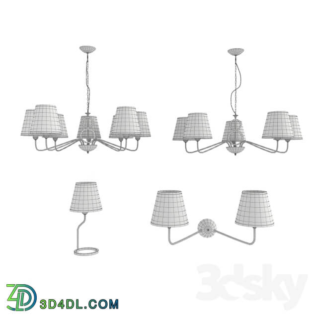 Nowodvorski Cecile Pendant light 3D Models