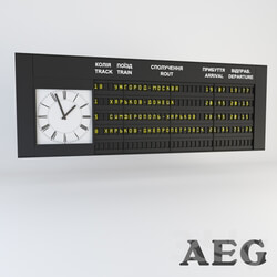 Miscellaneous AEG scoreboard 