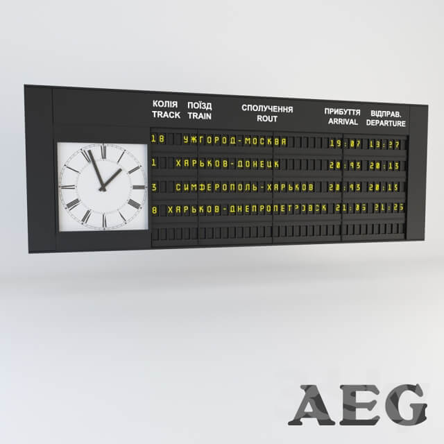 Miscellaneous AEG scoreboard