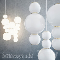 Pearls Pendant light 3D Models 