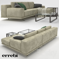 Corner sofa Modular ERREBI MAGNUM 04 