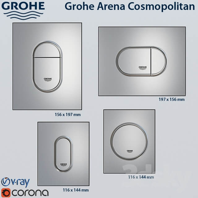 Bathroom accessories Grohe Arena Cosmopolitan