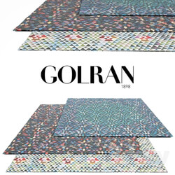 Golran Triangles Rug Set 1 