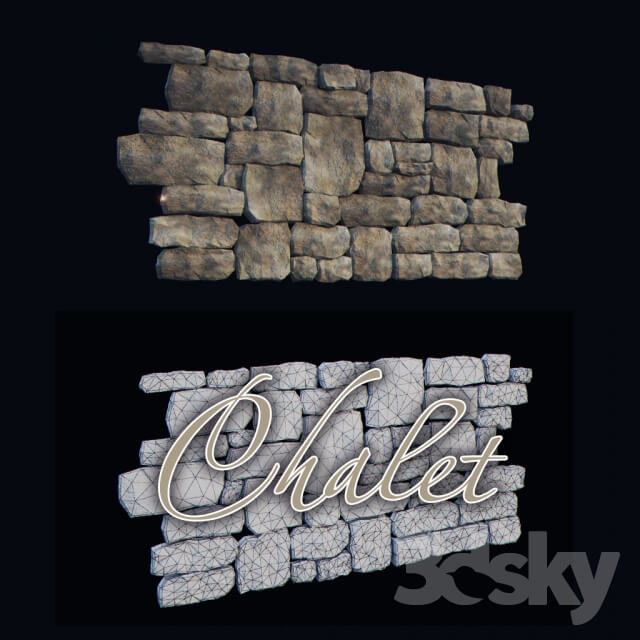 Stones Mountain Chalet Other 3D Models