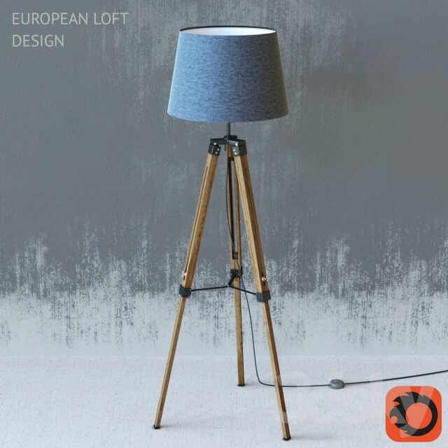 European loft design lamp