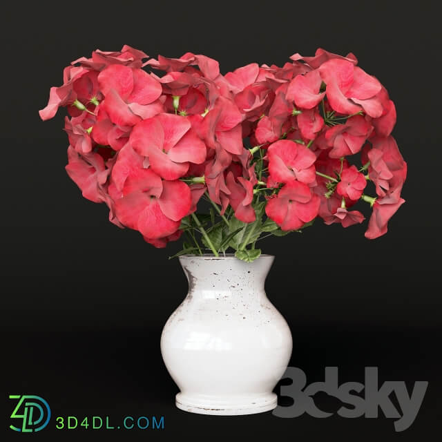 Flowers in a vase 9 3D Models