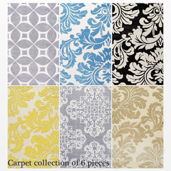 Carpet Collection 6 pcs. 