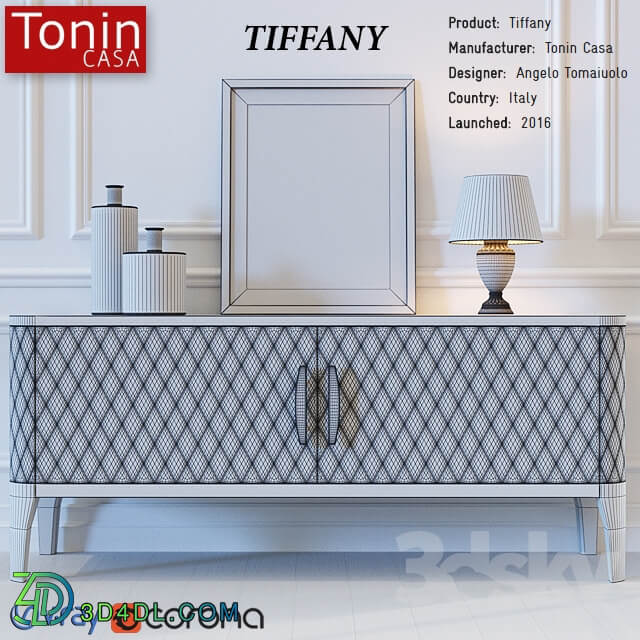 Sideboard Chest of drawer TIFFANY Tonin Casa
