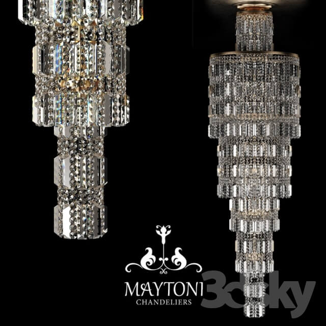 Chandelier Maytoni DIA003 PT50 G Pendant light 3D Models