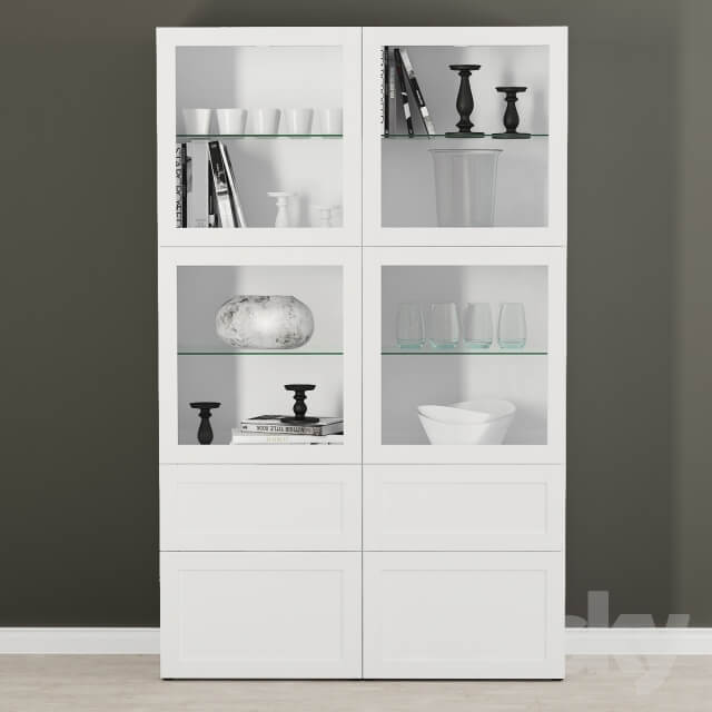 Wardrobe Display cabinets Wardrobe showcase Besta BESTO IKEA Hanviken Sindvik.