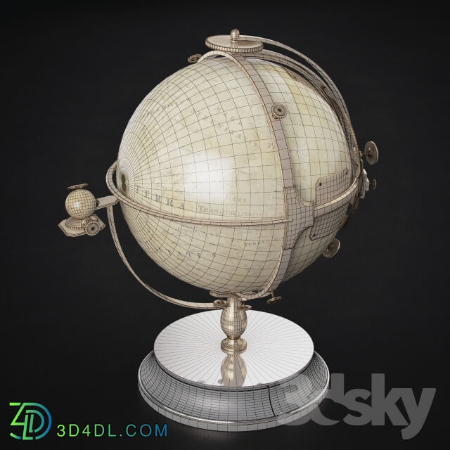 Lunar globe ART Auctor