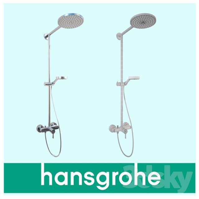 Hansgrohe Raindance Showerpipe 180 EcoSmart