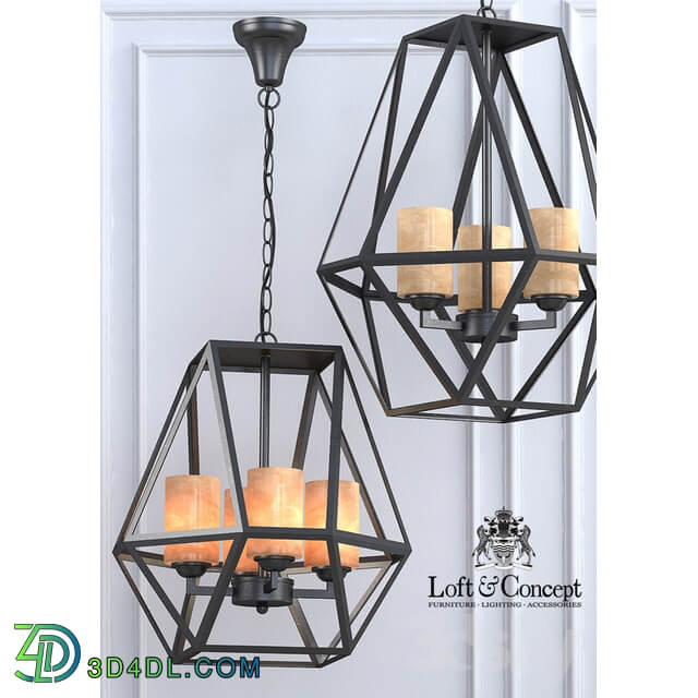 Chandelier Gem Hanging Light Fixture marble