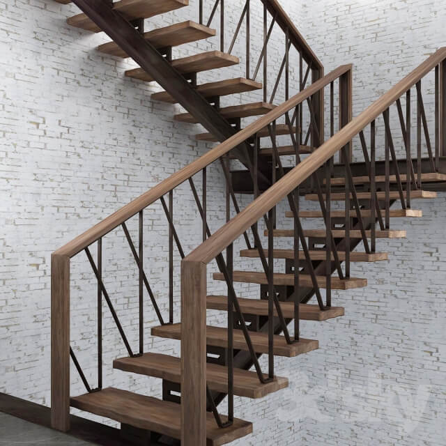 staircase in loft