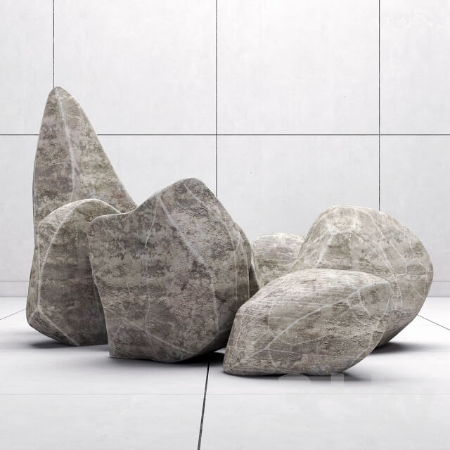 Other architectural elements Stone rock