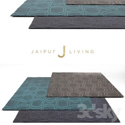 Jaipur Living Solid Rug Set 3 