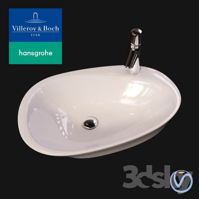 Washbasin Villeroy amp Boch Hansgrohe mixer