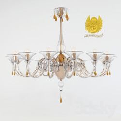 Modern Murano chandelier 