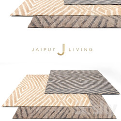 Jaipur Living Solid Rug Set 5 