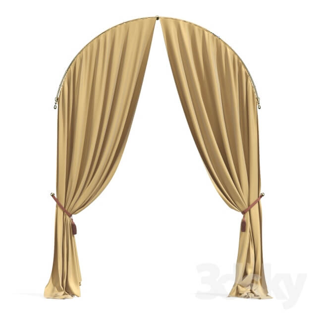 Curtains semicircle 33