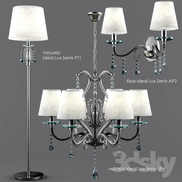 lamps Set Ideal Lux Senix