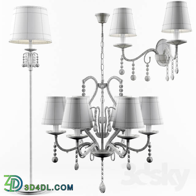 lamps Set Ideal Lux Senix