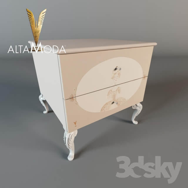 Sideboard Chest of drawer Bedside table AltaModa Monnalisa 64x64x65 