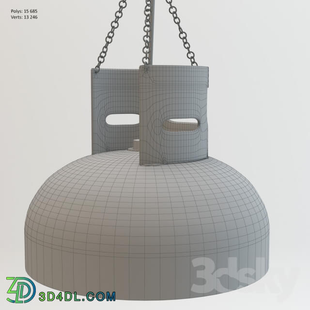 Hanging Lamp Pendant light 3D Models