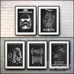 The picture in the frame. Collection 101. Star Wars 