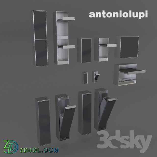Toilet and bidet Komodo antonio lupi Sink Segno and accessories sesamo Design Arkimera