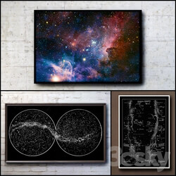 The picture in the frame. 102. Space Collection 
