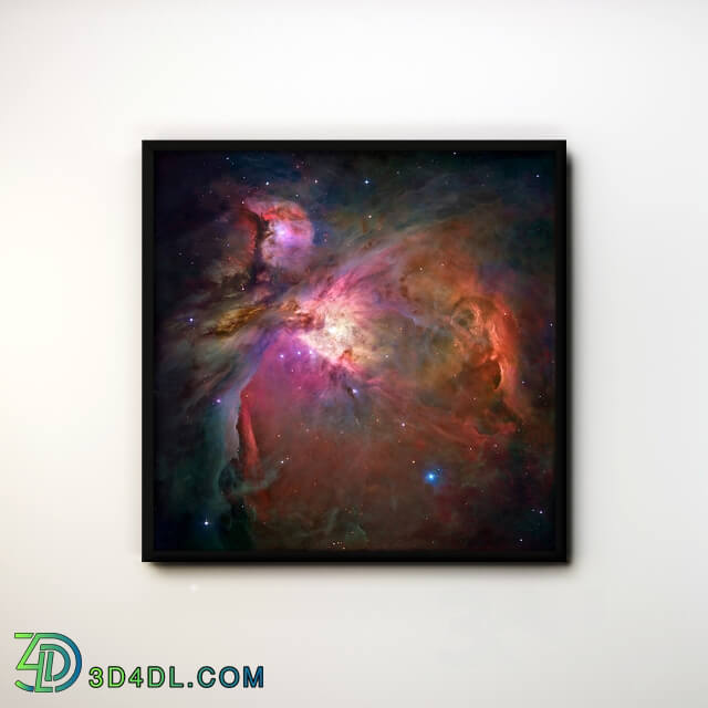 The picture in the frame. 102. Space Collection