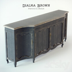 Sideboard Chest of drawer dialma brown 