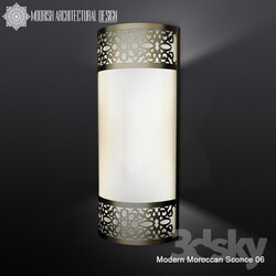 Wall lamp Modern Moroccan Sconce 06 