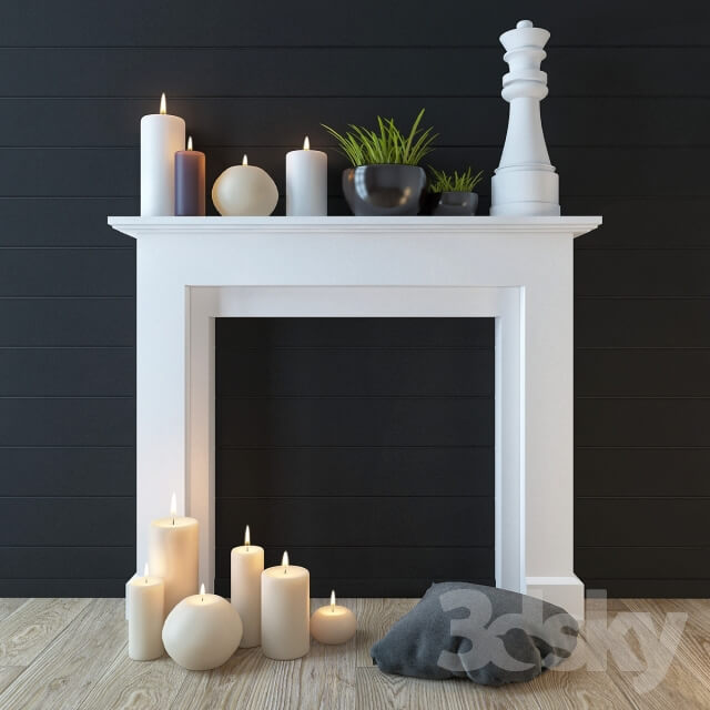 DECORATIVE FIREPLACE 03