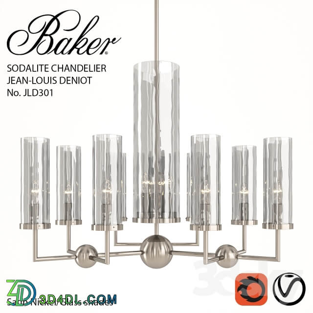 Baker No. JLD301 Sodalite Chandelier