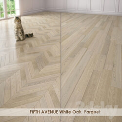 Wood FIFTH AVENUE White Oak Parquet 