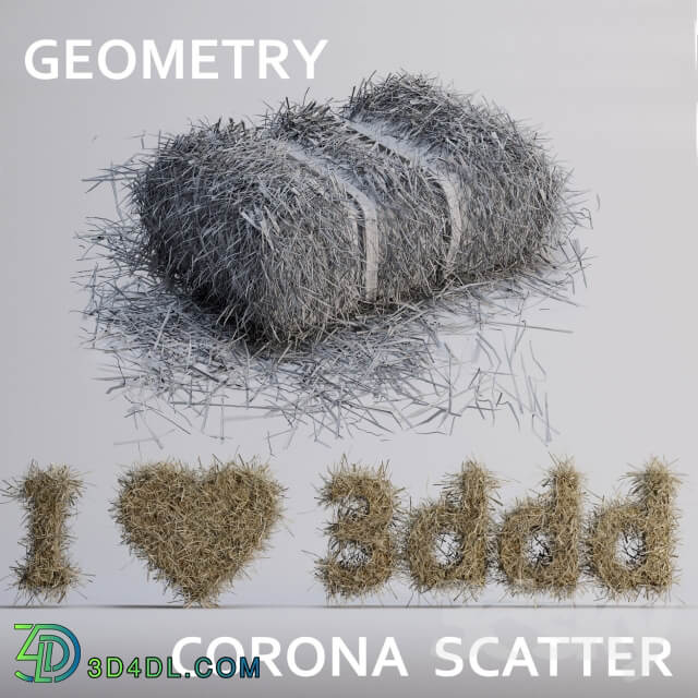 Straw bale GEOMETRY SCATTER 