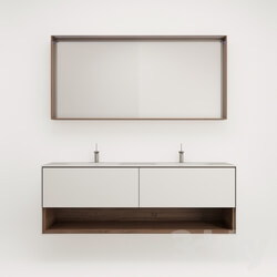 Washbasin with mirror Oasis Frame 