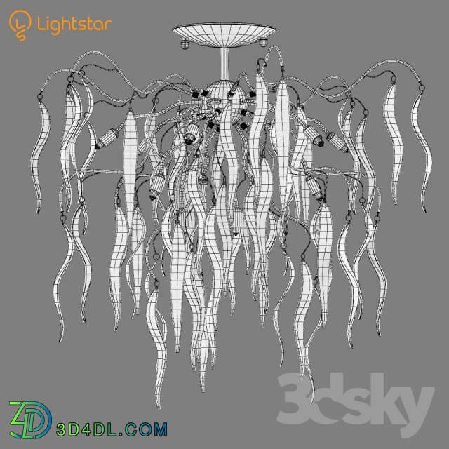 792124 Mocco Lightstar Pendant light 3D Models