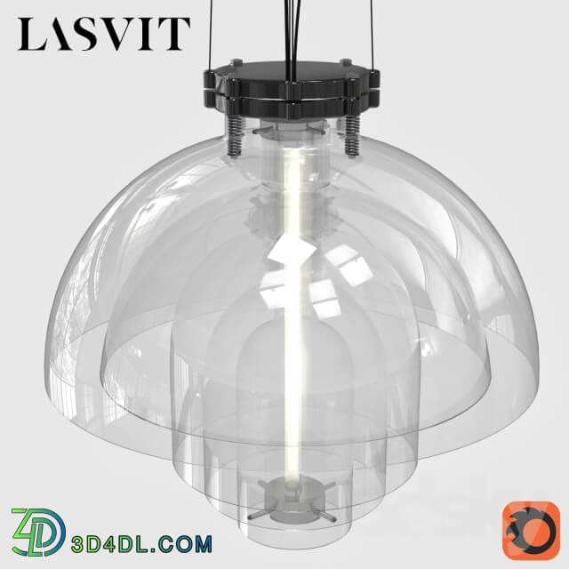 Lasvit Transmission Pendant Pendant light 3D Models